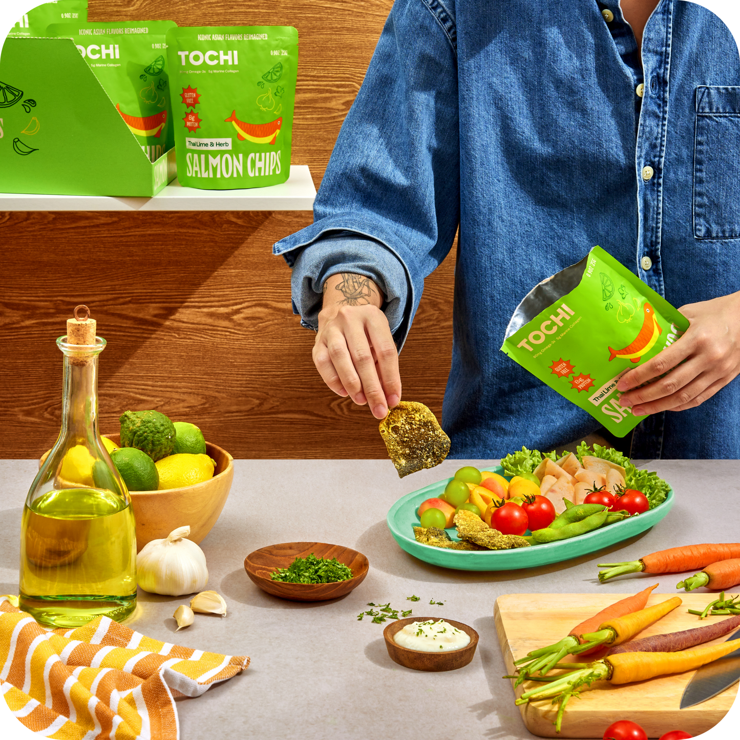 Salmon Chips