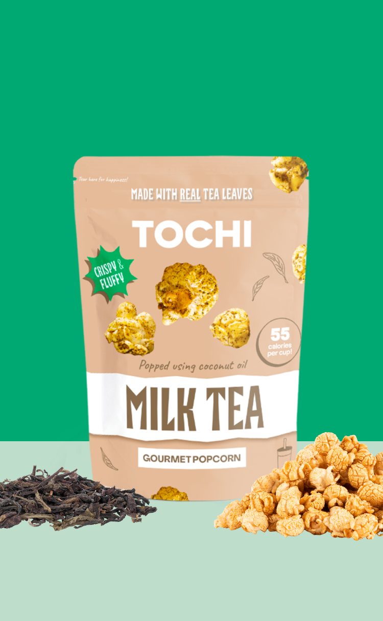 Tochi Milk Tea gourmet popcorn