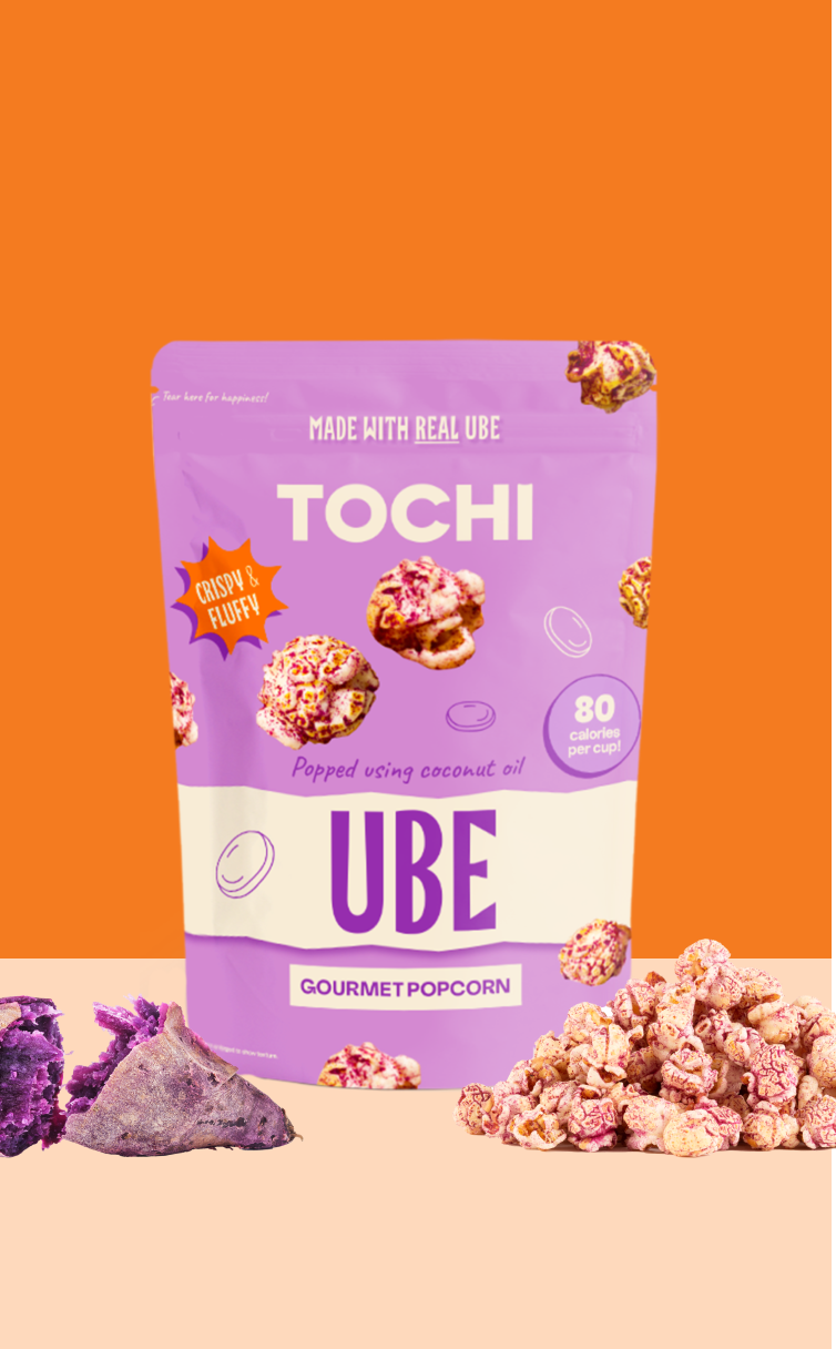 Tochi Ube gourmet popcorn