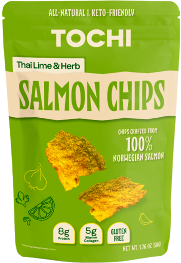Tochi Salmon Chips Thai Lime & Herb
